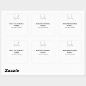 Rendre l'invisible visible — Autocollant pour plan (Feuille)