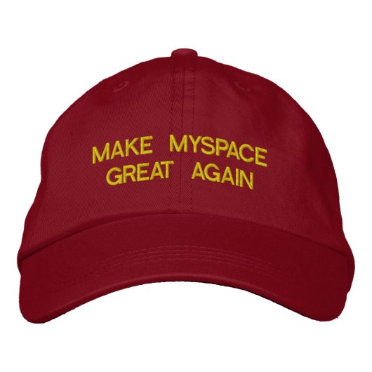 RENDRE MYSPACE EXCEPTIONNEL Casquette de baseball  (Devant)