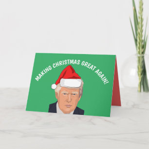 RENDRE NOËL GRAND À NOUVEAU LES CARTES DONALD TRUM