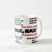 Rendre Zéro ZF==1 Mug Rouge (Devant droit)
