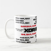 Rendre Zéro ZF==1 Mug Rouge (Gauche)