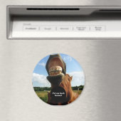 Rends-moi humain ! Aimant de cheval (In Situ (Lave-vaisselle))