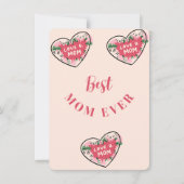 Rends ta mère heureuse avec cette carte (Dos)