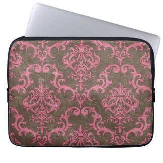Rendy en mod bruine roze klephoes voor de laptop laptop sleeve