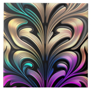 Rendy multicolore patroonkeramische tegel tegeltje