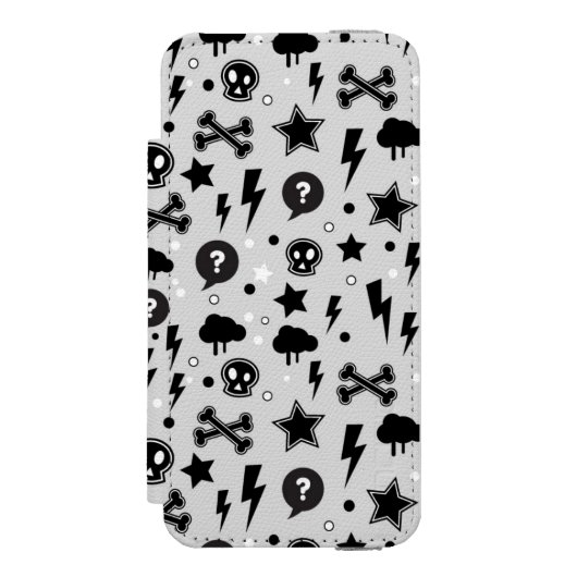 Rendy patroon incipio iPhone portemonnee hoesje (Voorkant Agenda)