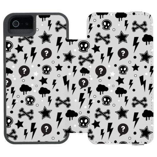 Rendy patroon incipio iPhone portemonnee hoesje (Agenda Open)