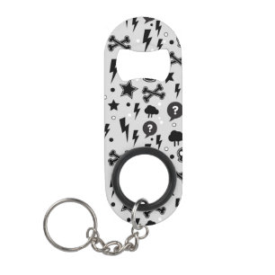 Rendy patroon mini flessenopener