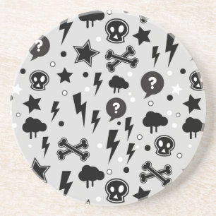 Rendy patroon zandsteen onderzetter