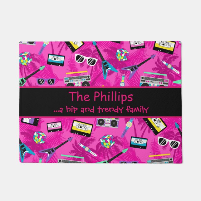 Rendy pret 80's deurmat (Voorkant)