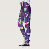 Rendy stijl vanaf 80 Paars Leggings (Links)