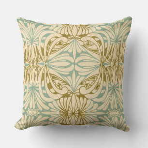 Rene Beauclair's Art Nouveau Pattern Kussen