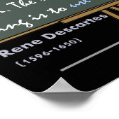 Rene Descartes Mathematics Posters Citaten (Hoek)