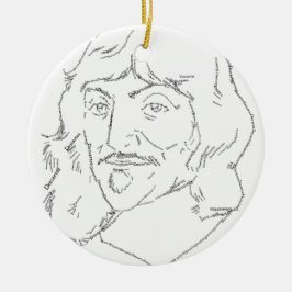 Rene Descartes Ornament