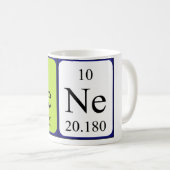 René tasse de nom de table périodique (Devant droit)