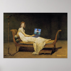 Renee als Mme Recamier Poster