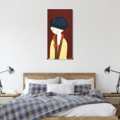 Renee Canvas Afdruk (Insitu (Slaapkamer))