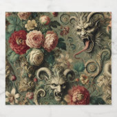 🩸 Renegade Harvest – Gothic Victorian Bier Etiket (Enkel label)