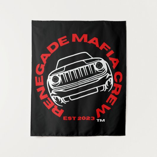 Renegade Maffia Crew Tapestry Wandkleed (Voorkant)
