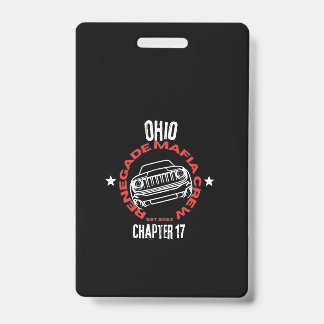 Renegade Mafia Crew Ohio Hoofdstuk Badge