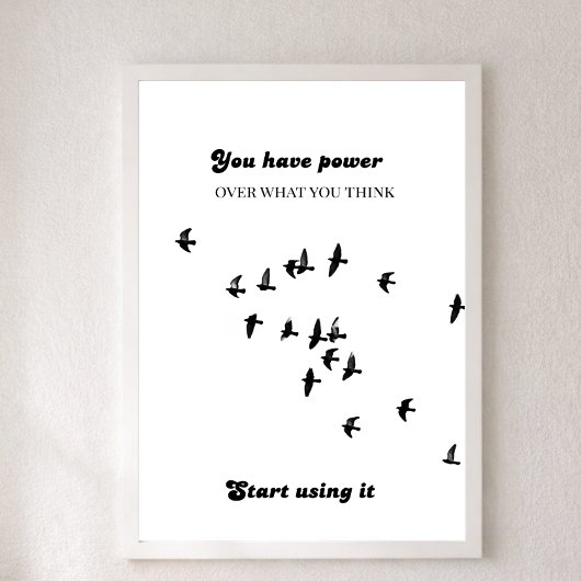 Renew Your Mind Wall Art–Metanoia Christian Poster