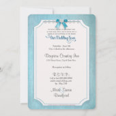 Renewing Wedding Vows Elegant Uitnodiging, Elegant Kaart (Achterkant)