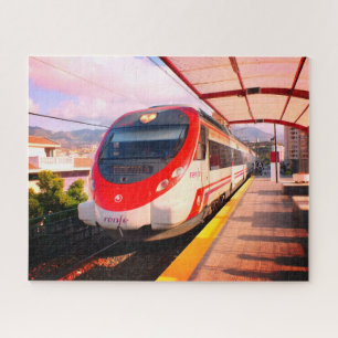 Renfe trein in Spanje Legpuzzel