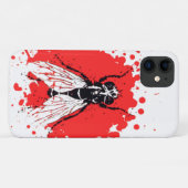 Renfield fly design iPhone case (Achterkant (horizontaal))