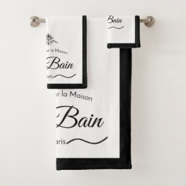 Renieuw ontworpen set handdoeken