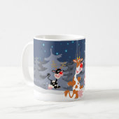 Renne dans la tasse de neige (Devant gauche)