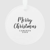 Renne de carlin du Joyeux Noël | (dos)