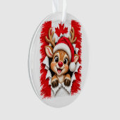 Renne de Noël canadien (devant)