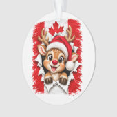 Renne de Noël canadien (devant)