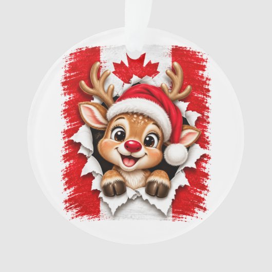 Renne de Noël canadien (devant)
