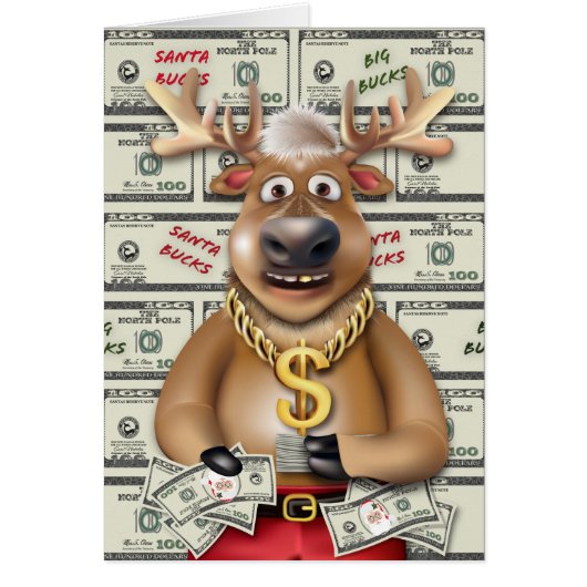 Renne de Noël Rudolph Fais Pleuvoir (Devant)