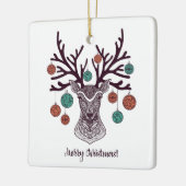 Renne de style bohème avec ornements (Gauche)