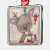 Renne et ami - ornement (Gauche)