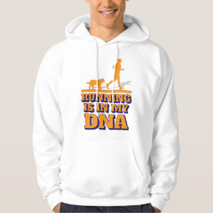 rennen is in mijn dna hoodie