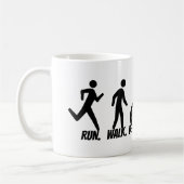 Rennen. Loop. Wanhoop. Koffiemok (Links)