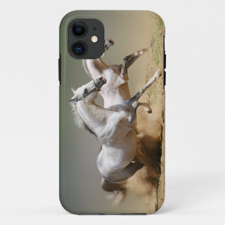 Rennen met de wind paarden iPhone 11 hoesje