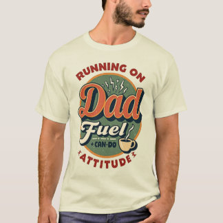 Rennen op Vader Brandstof + Doe-Het-Attitude – Vad T-shirt