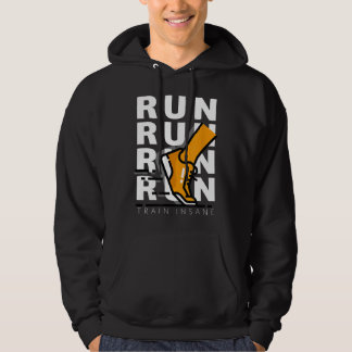 Rennen, Rennen, Rennen, Rennen, Train KRANKZINNIGE Hoodie