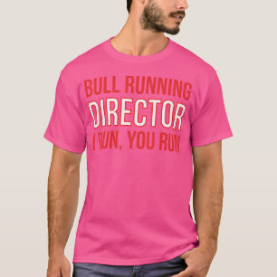 Rennen Van De Stieren San Fermin Pamplona Hardlope T-shirt