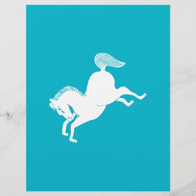 Rennend paard (Voorkant)
