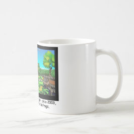 Rennende Stierkikkers Grappige Cadeaus/Verzamelobj Koffiemok