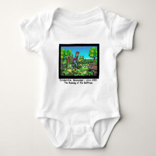Rennende Stierkikkers Grappige Cadeaus/Verzamelobj Romper