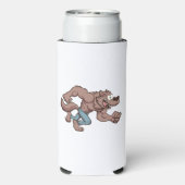 Rennende weerwolf (Seltzer Achterkant)