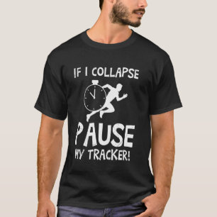 RENNER ALS IK IN MEKKAAR VAL ZET MIJN TRACKER OP P T-SHIRT
