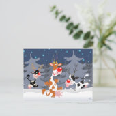 Rennes dans la carte postale de neige (Debout devant)