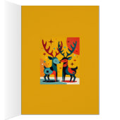 Rennes de Noël kitsch Modernité du milieu du XXe s (Intérieur (Droit))